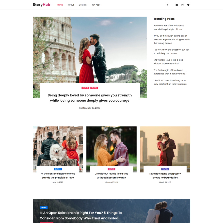 Romantic Blog